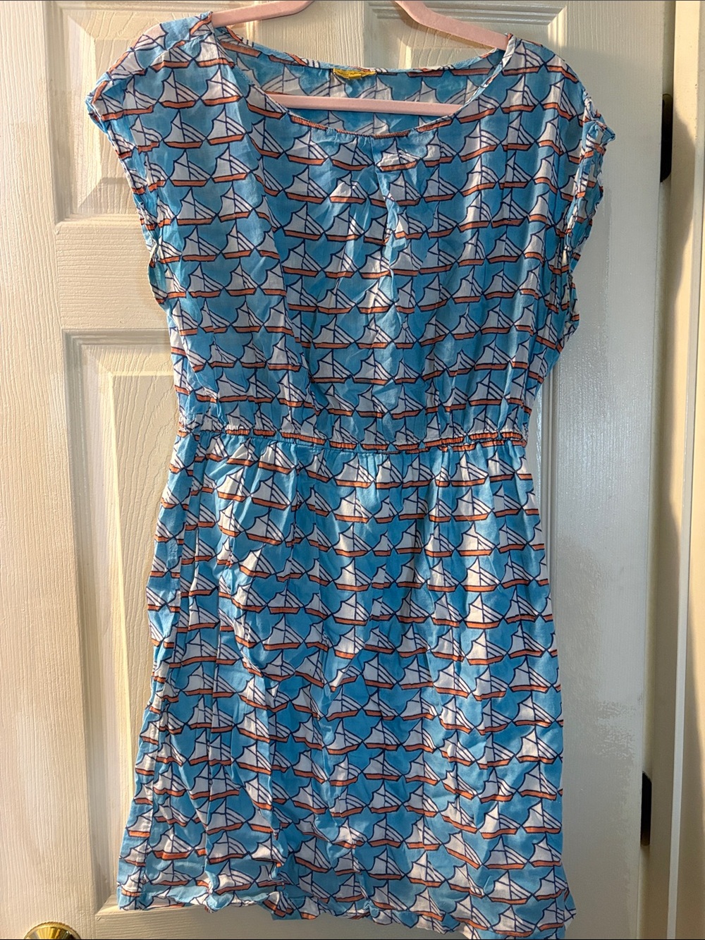 Roller Rabbit sailboat print dress (rare)